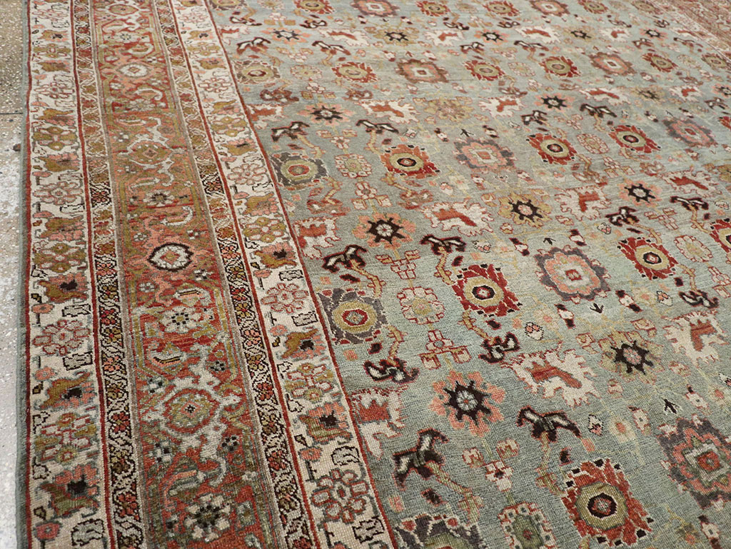 Antique Persian Bidjar Room Size Carpet, No.31577 - Gss