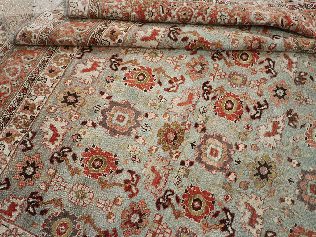 Antique Persian Bidjar Room Size Carpet, No.31577 - Gss