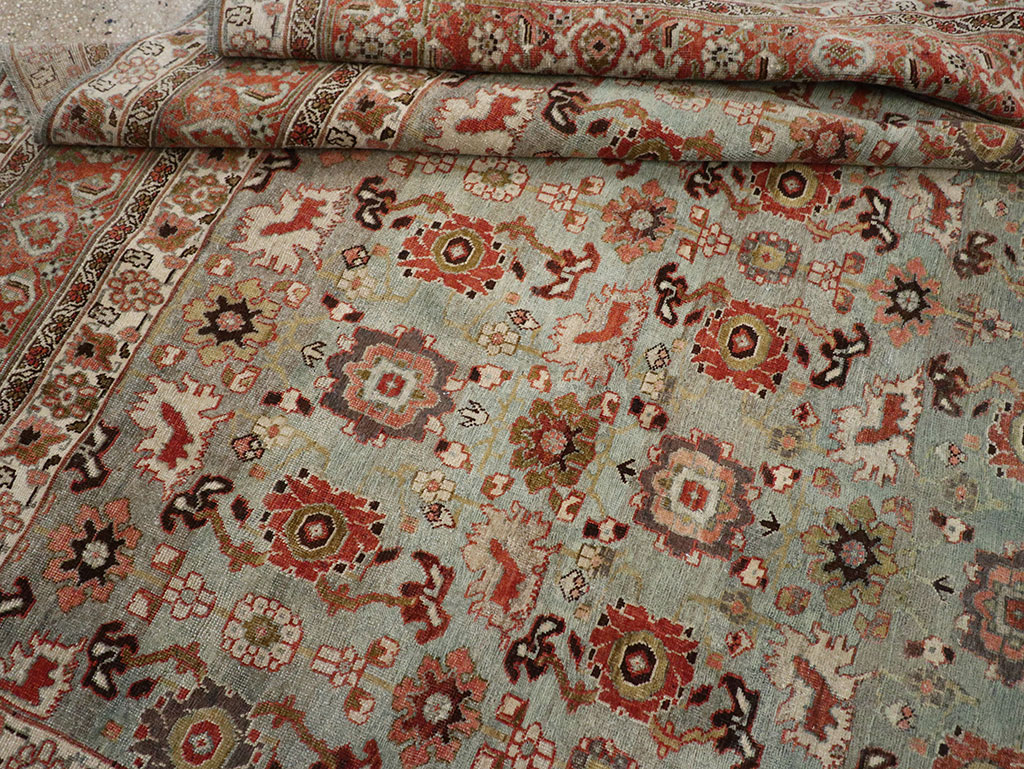 Antique Persian Bidjar Room Size Carpet, No.31577 - Gss
