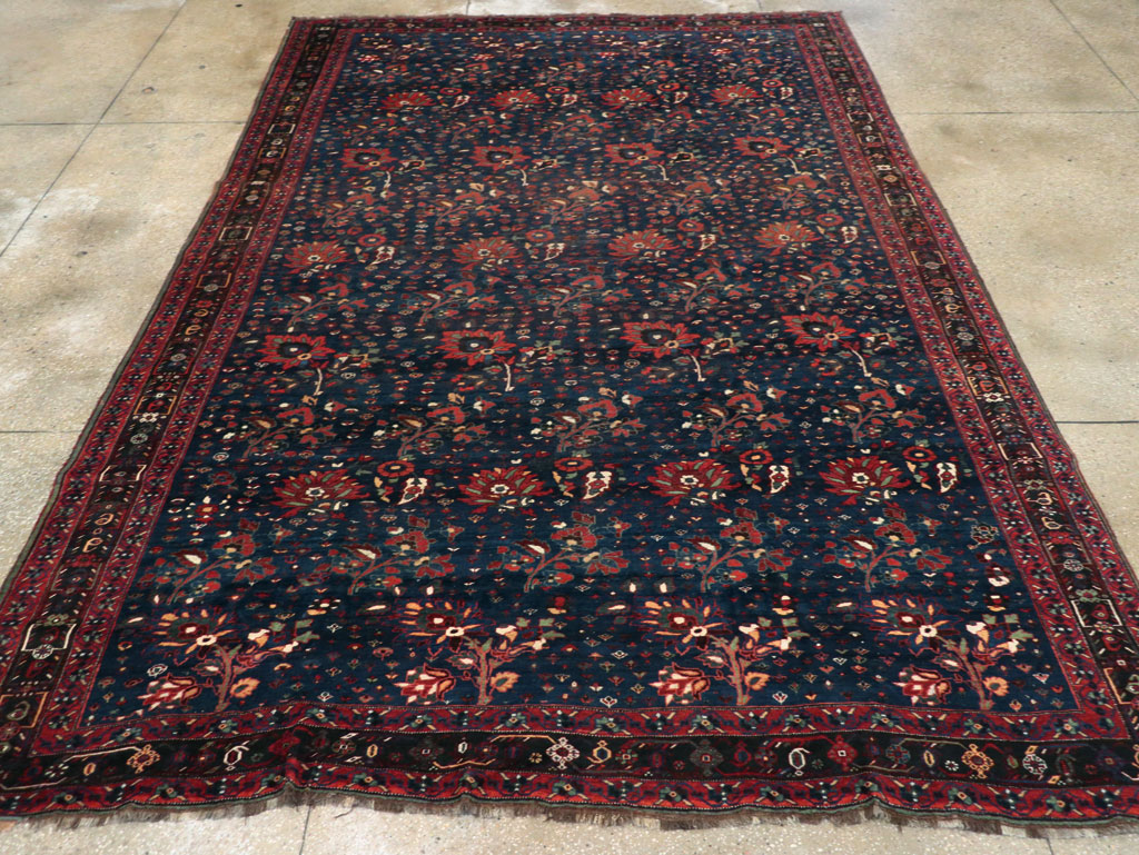 Antique Persian Afshar Tribal Room Size Carpet, No.31583 - Gss