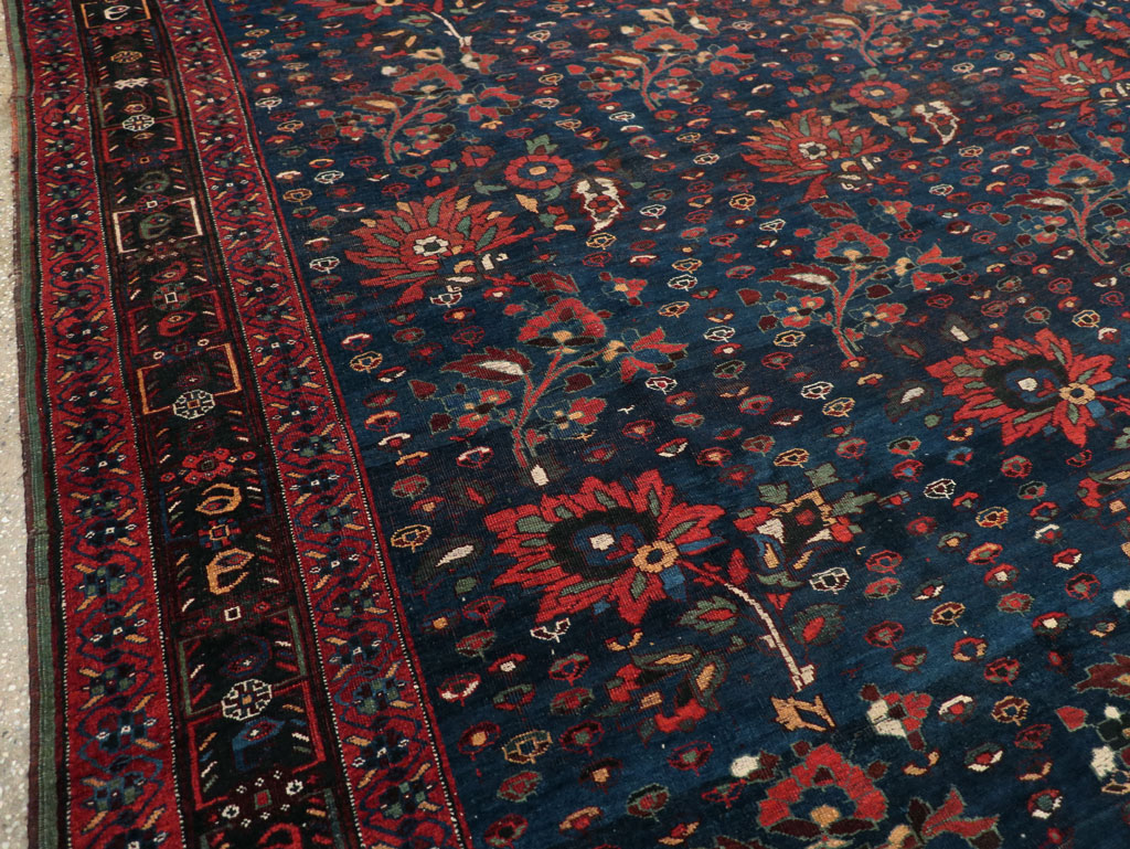 Antique Persian Afshar Tribal Room Size Carpet, No.31583 - Gss