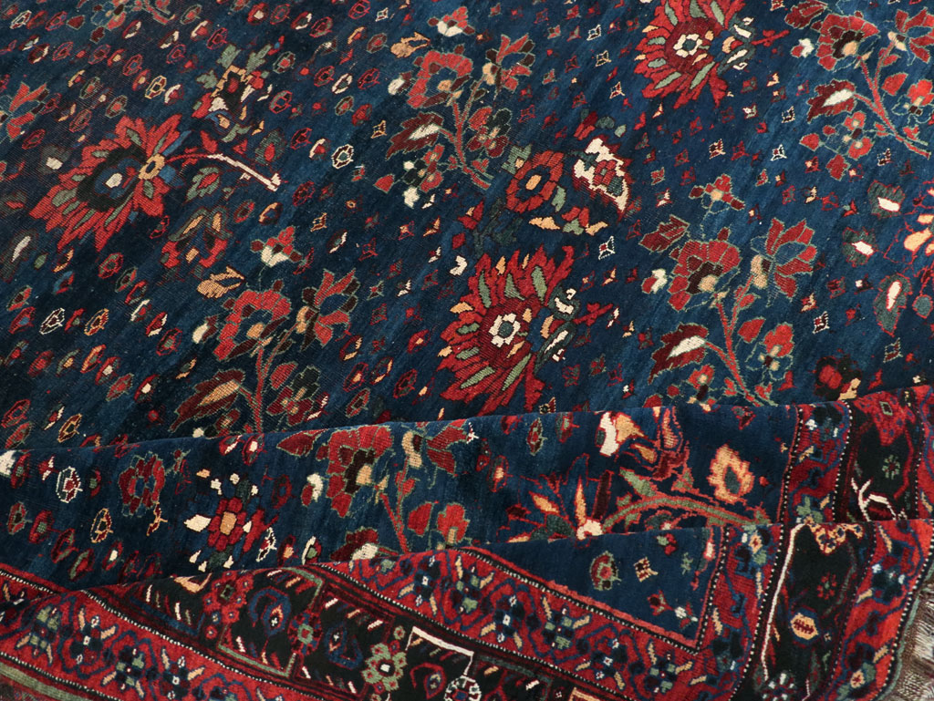 Antique Persian Afshar Tribal Room Size Carpet, No.31583 - Gss