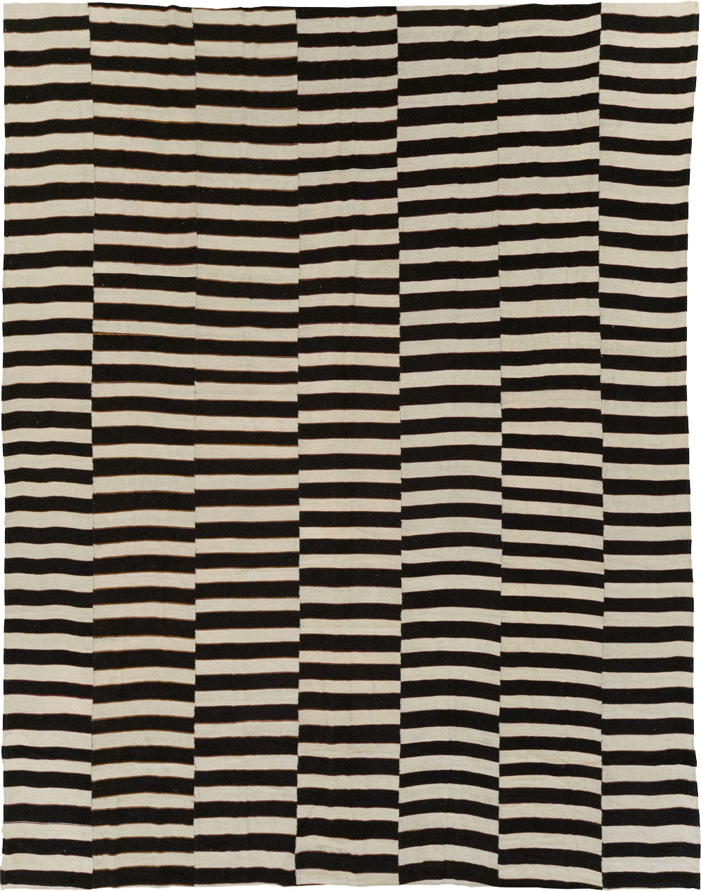 Modern Turkish Flatweave Kilim Room Size Carpet, No.31595 - Gss