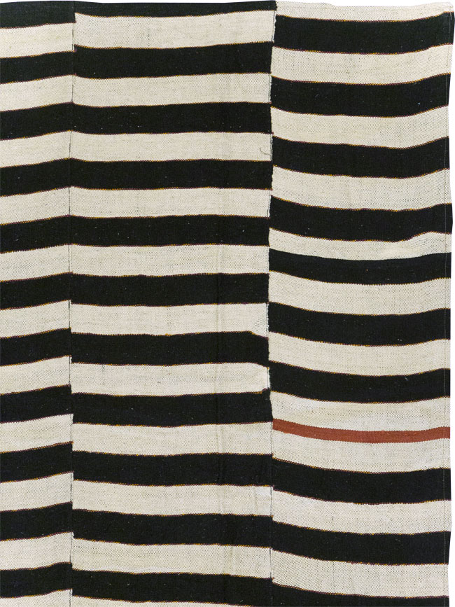 Modern Turkish Flatweave Kilim Room Size Carpet, No.31602 - Gss