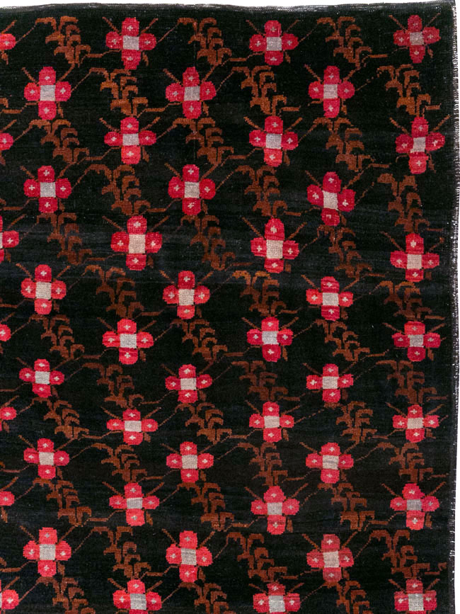 Vintage Turkish Anatolian Small Room Size Carpet, No.31613 - Gss