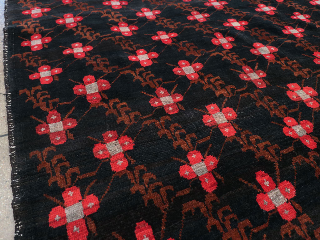 Vintage Turkish Anatolian Small Room Size Carpet, No.31613 - Gss