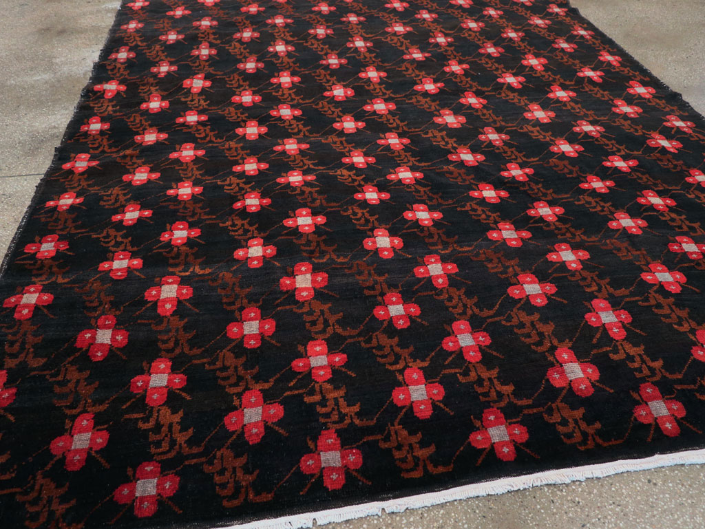 Vintage Turkish Anatolian Small Room Size Carpet, No.31613 - Gss