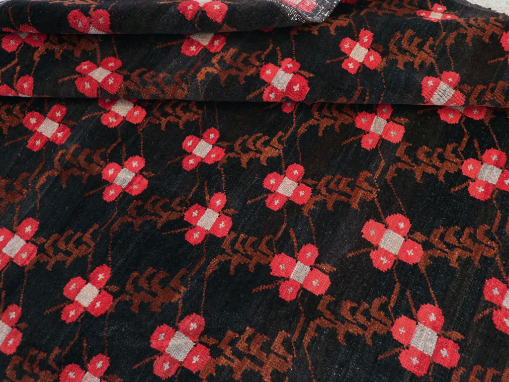 Vintage Turkish Anatolian Small Room Size Carpet, No.31613 - Gss