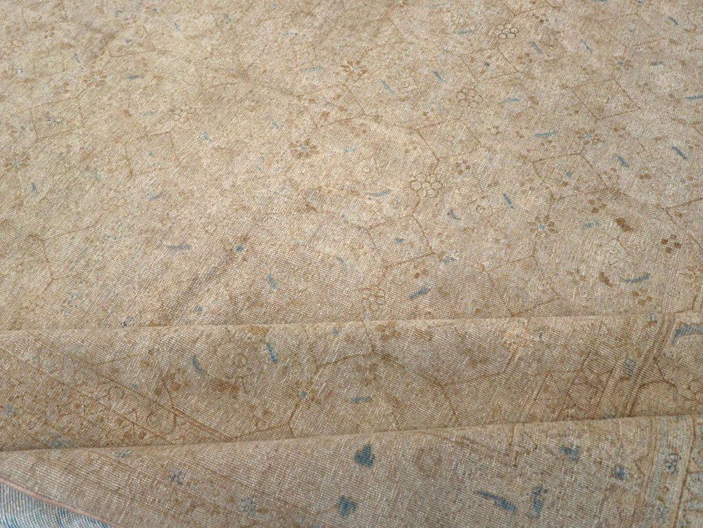 Vintage Persian Mahal Room Size Carpet, No.31619 - Gss