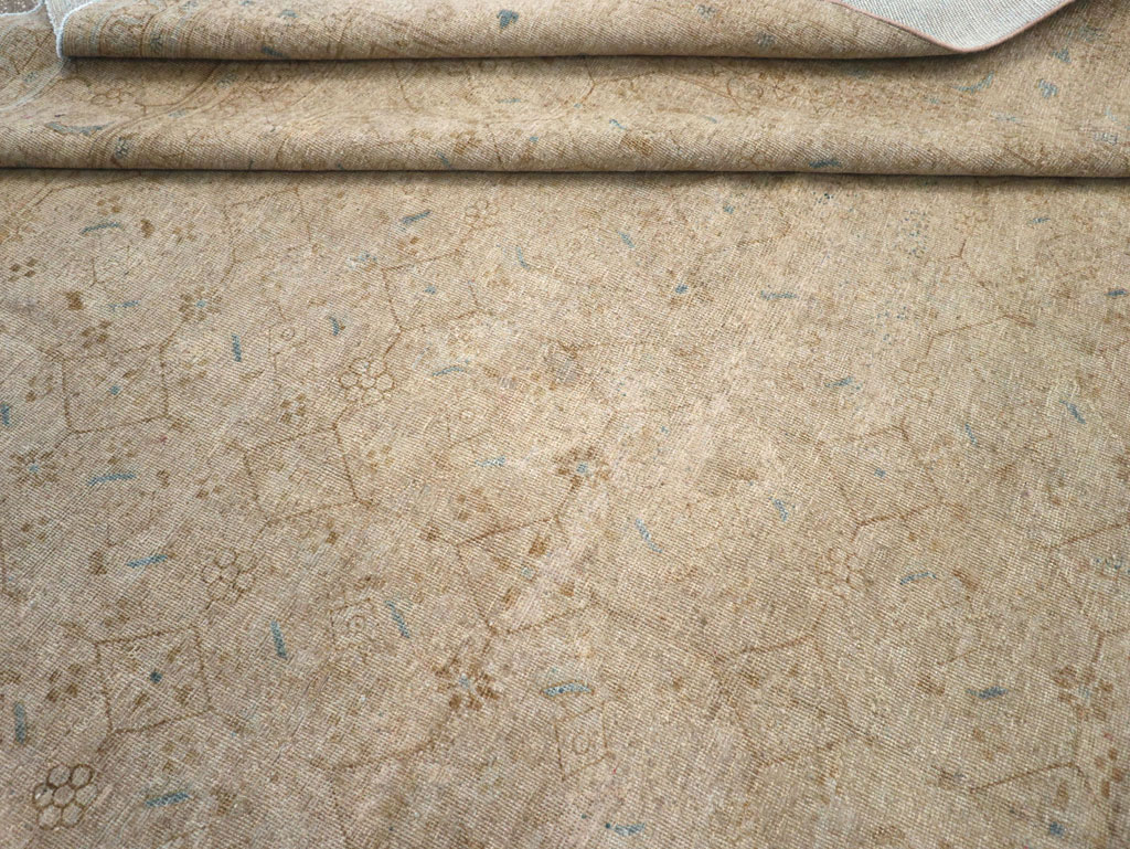 Vintage Persian Mahal Room Size Carpet, No.31619 - Gss