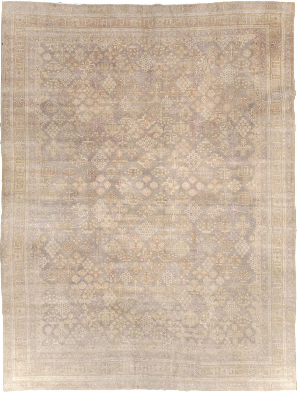 Vintage Persian Joshegan Room Size Carpet, No.31639 - Gss