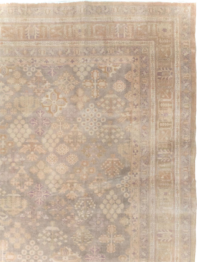 Vintage Persian Joshegan Room Size Carpet, No.31639 - Gss