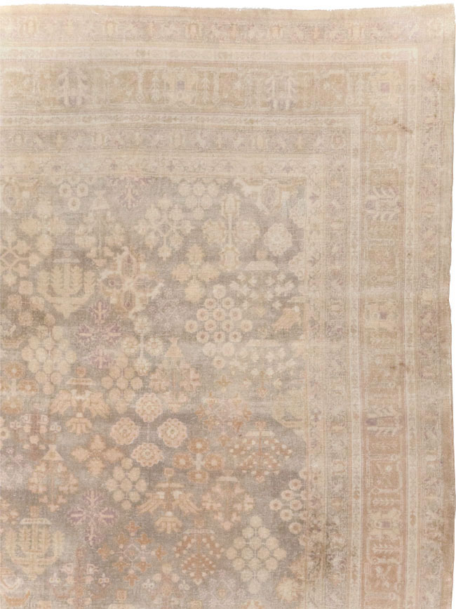 Vintage Persian Joshegan Room Size Carpet, No.31639 - Gss