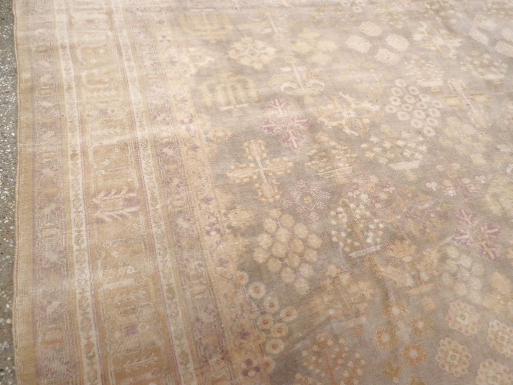 Vintage Persian Joshegan Room Size Carpet, No.31639 - Gss