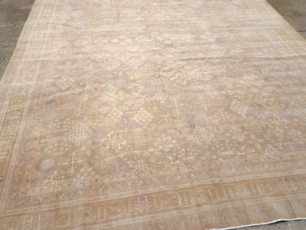 Vintage Persian Joshegan Room Size Carpet, No.31639 - Gss