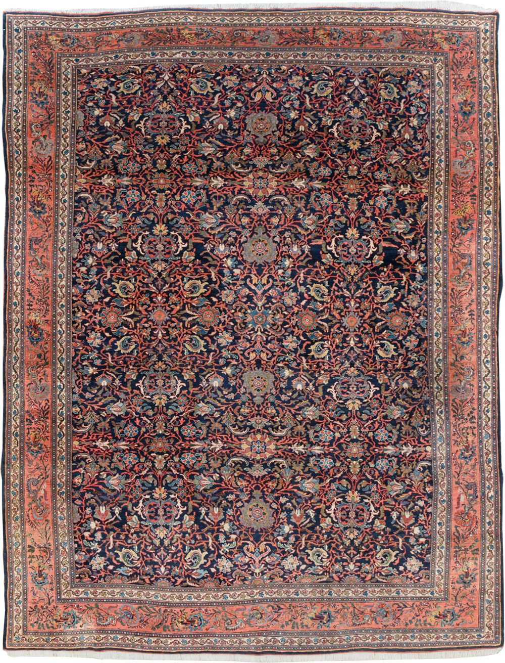 Antique Persian Bidjar Room Size Carpet, No.31641 - Gss