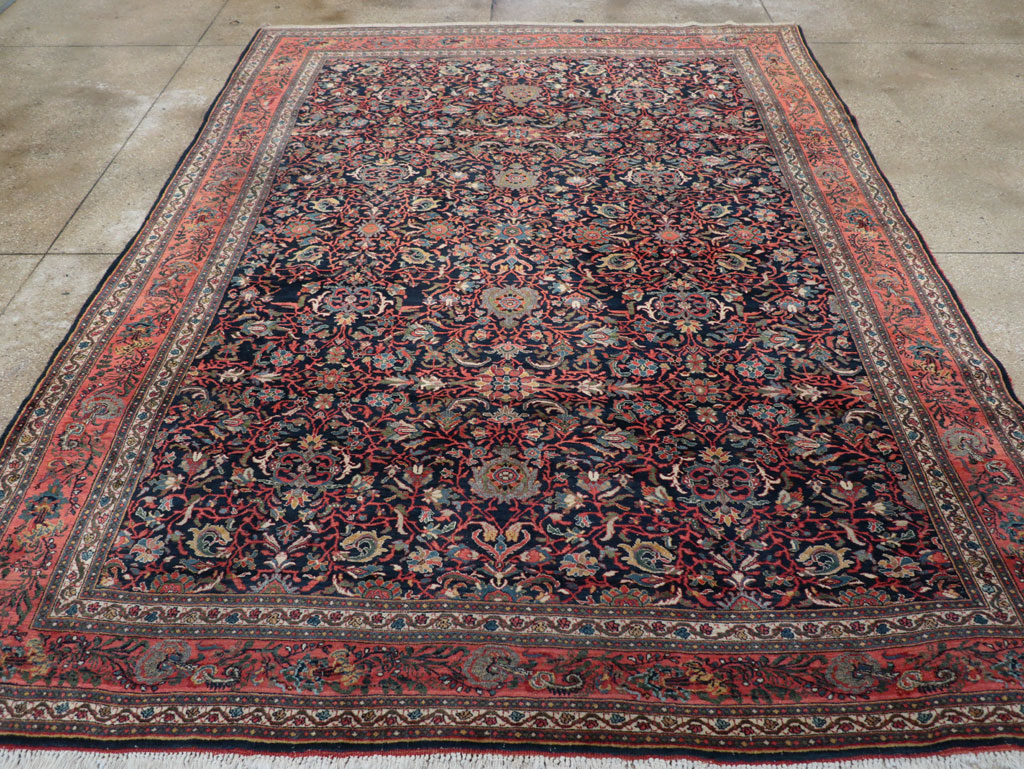 Antique Persian Bidjar Room Size Carpet, No.31641 - Gss