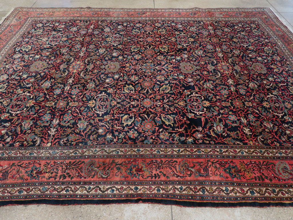 Antique Persian Bidjar Room Size Carpet, No.31641 - Gss