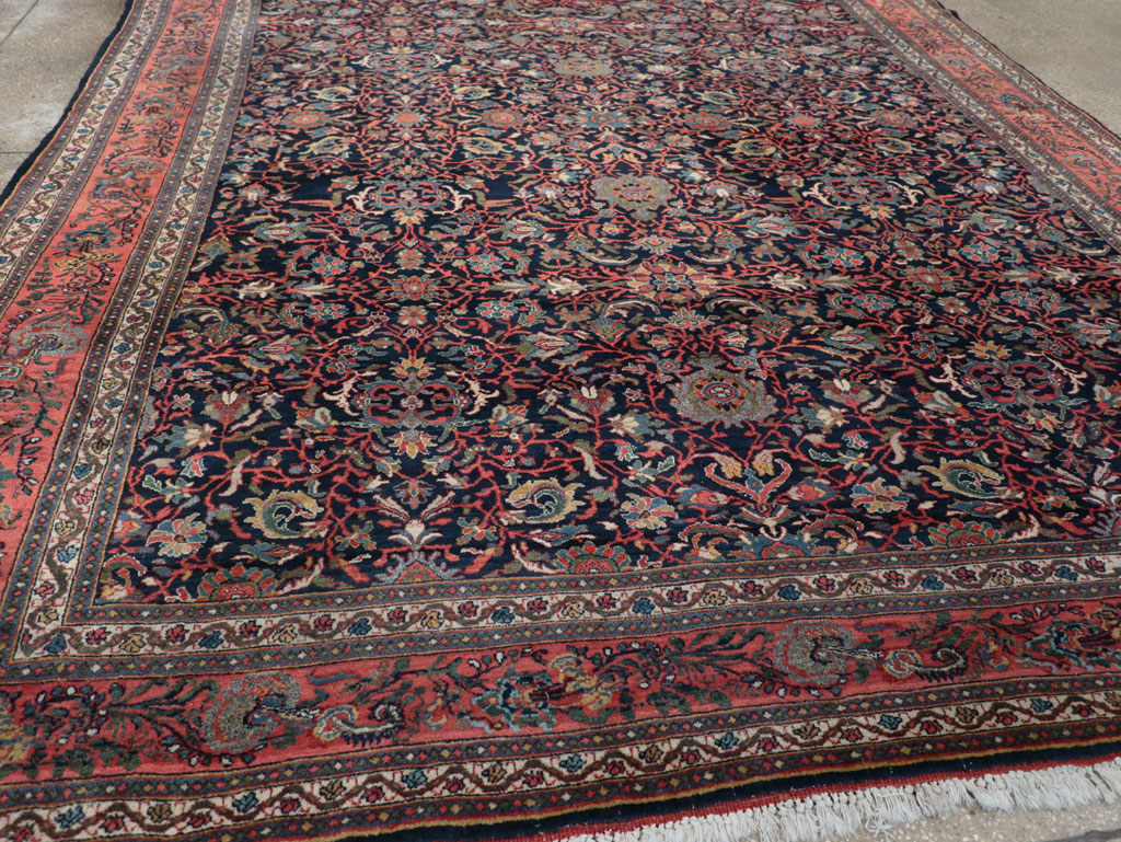 Antique Persian Bidjar Room Size Carpet, No.31641 - Gss