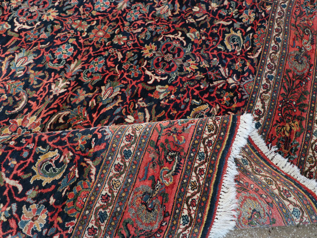 Antique Persian Bidjar Room Size Carpet, No.31641 - Gss