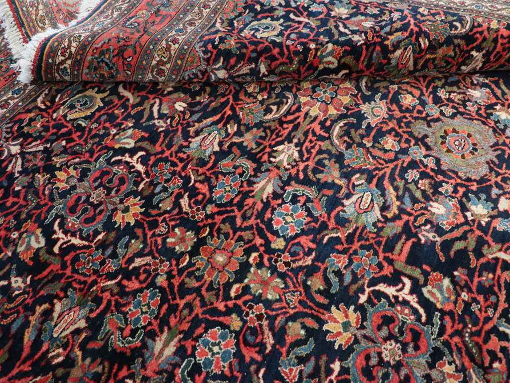 Antique Persian Bidjar Room Size Carpet, No.31641 - Gss