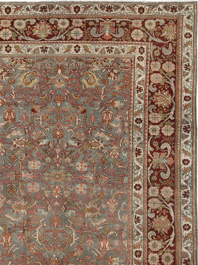 Antique Persian Bidjar Room Size Carpet, No.31645 - Gss