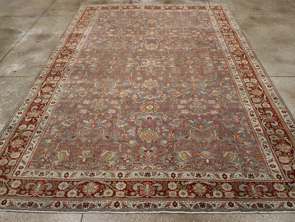 Antique Persian Bidjar Room Size Carpet, No.31645 - Gss