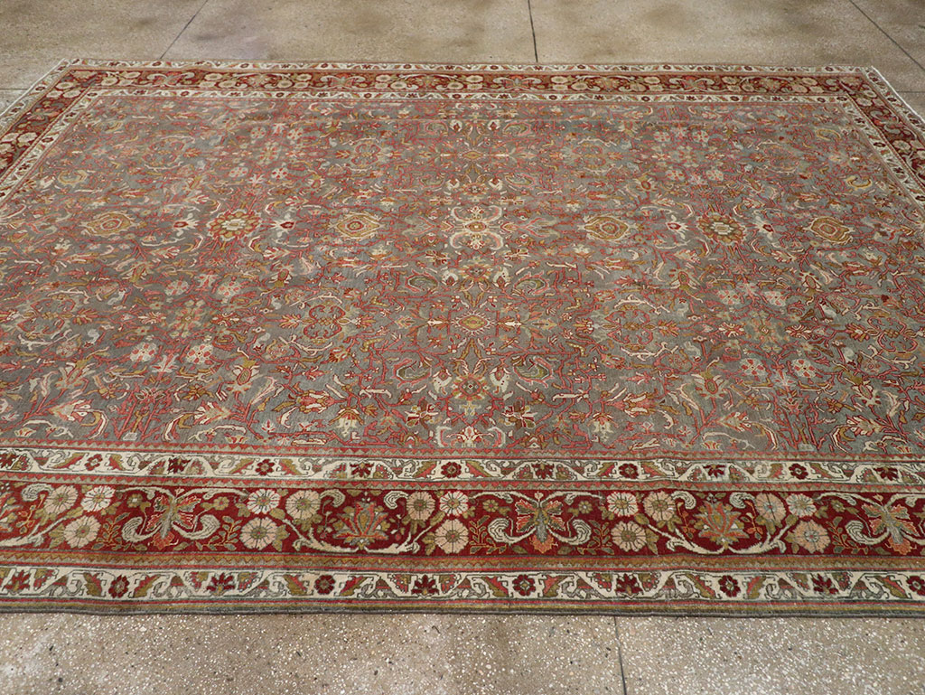 Antique Persian Bidjar Room Size Carpet, No.31645 - Gss