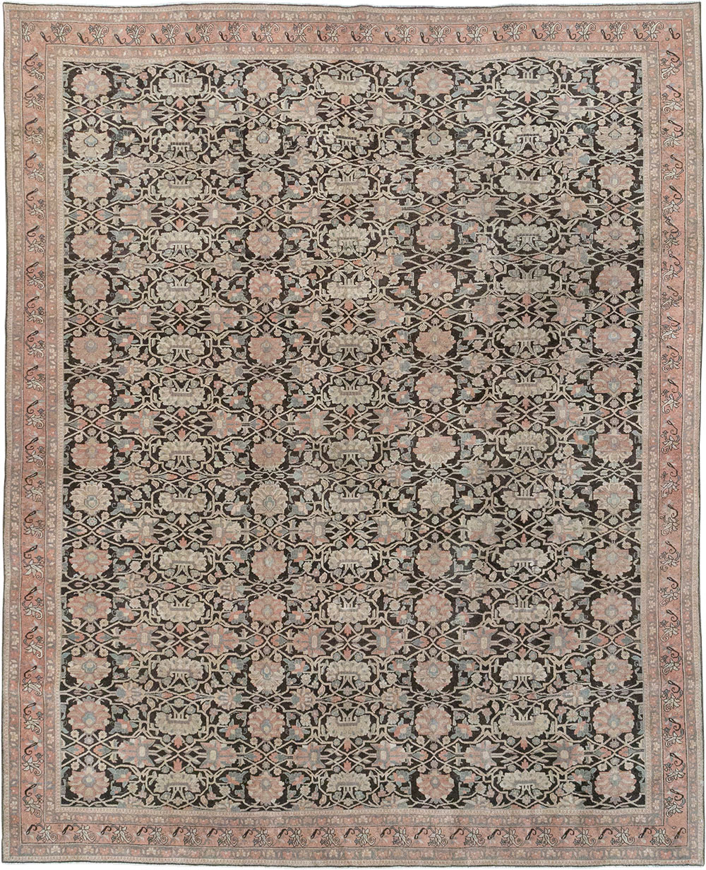 Vintage Persian Bidjar Room Size Carpet, No.31650 - Gss