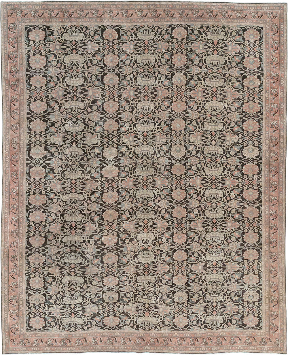 Vintage Persian Bidjar Room Size Carpet, No.31650 - Gss