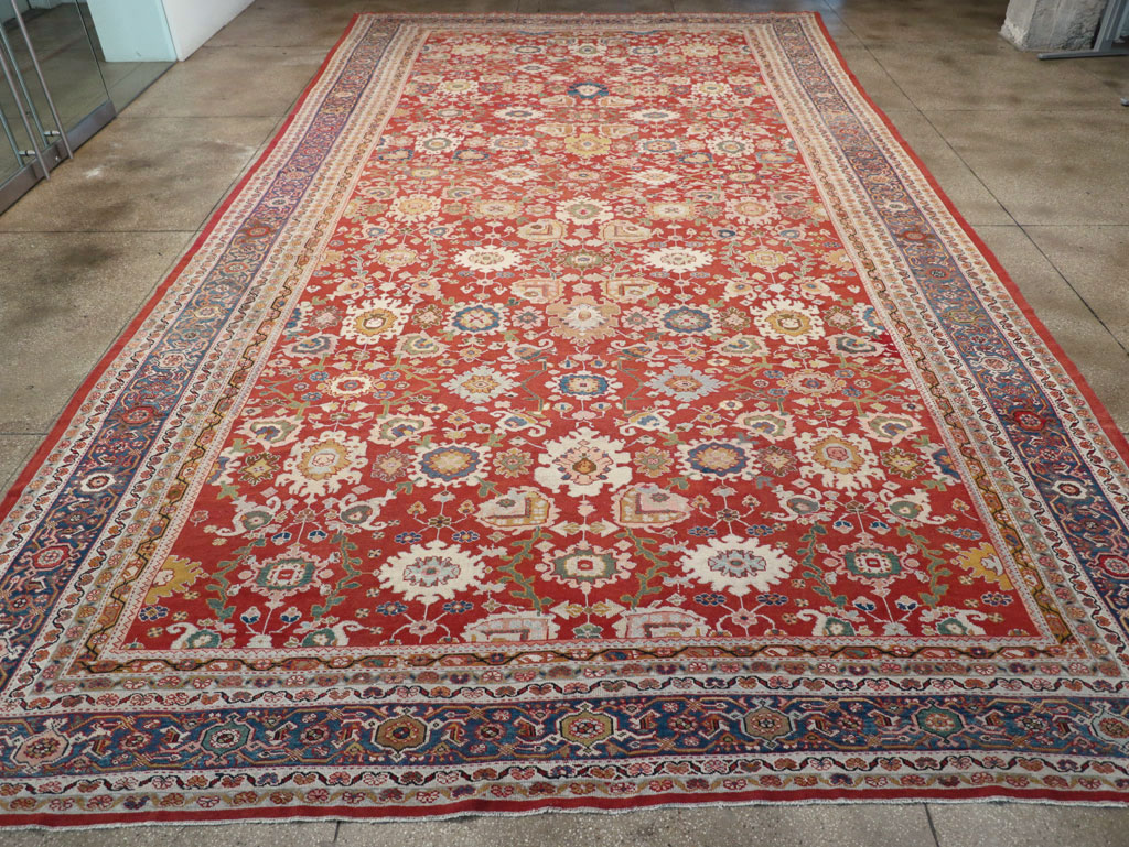 Antique Persian Mahal Oversize Carpet, No.31659 - Gss