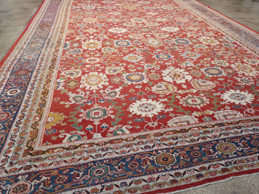 Antique Persian Mahal Oversize Carpet, No.31659 - Gss