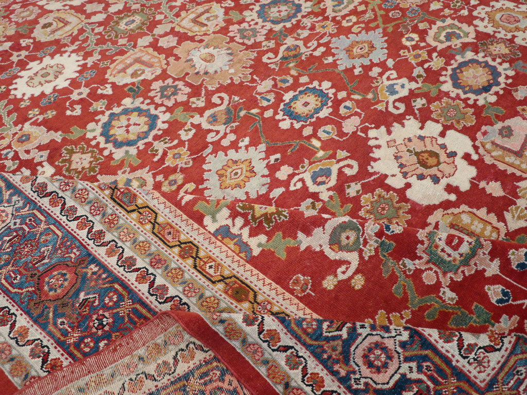 Antique Persian Mahal Oversize Carpet, No.31659 - Gss