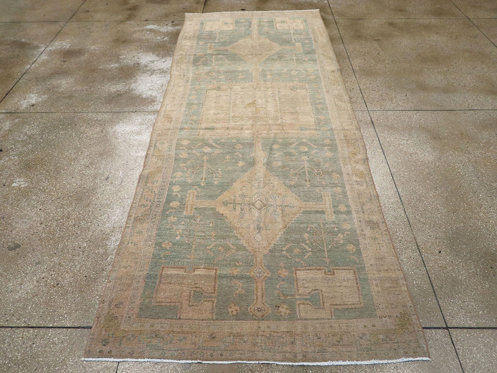 Antique Persian Bidjar Runner, No.31670 - Gss