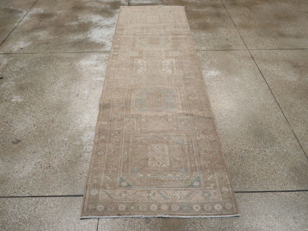 Vintage Persian Ardabil Runner, No.31671 - Gss