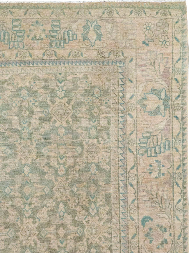 Antique Persian Malayer Small Room Size Carpet, No.31672 - Gss