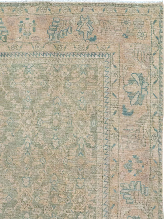 Antique Persian Malayer Small Room Size Carpet, No.31672 - Gss