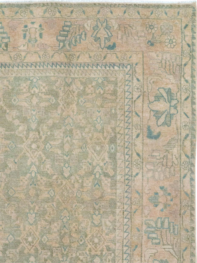 Antique Persian Malayer Small Room Size Carpet, No.31672 - Gss