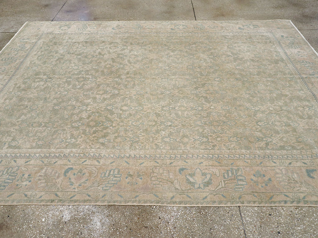 Antique Persian Malayer Small Room Size Carpet, No.31672 - Gss