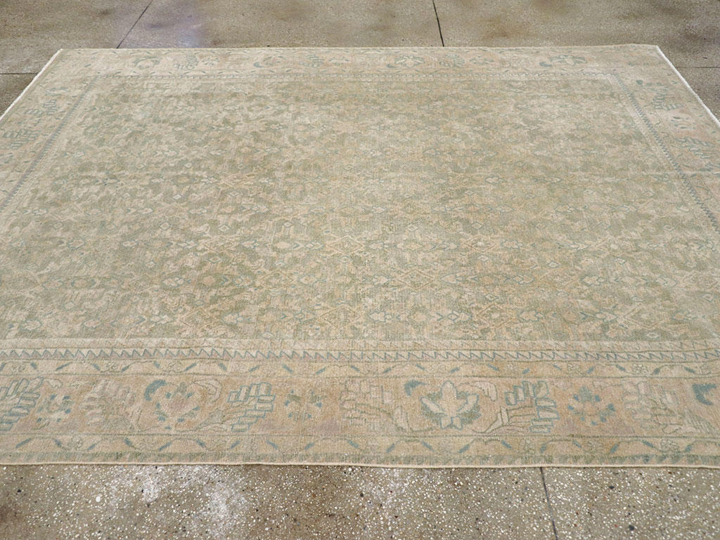 Antique Persian Malayer Small Room Size Carpet, No.31672 - Gss