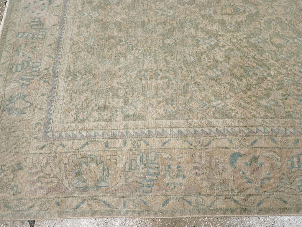 Antique Persian Malayer Small Room Size Carpet, No.31672 - Gss
