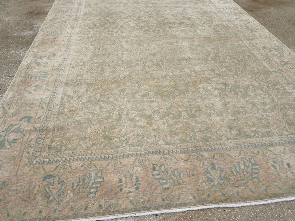 Antique Persian Malayer Small Room Size Carpet, No.31672 - Gss