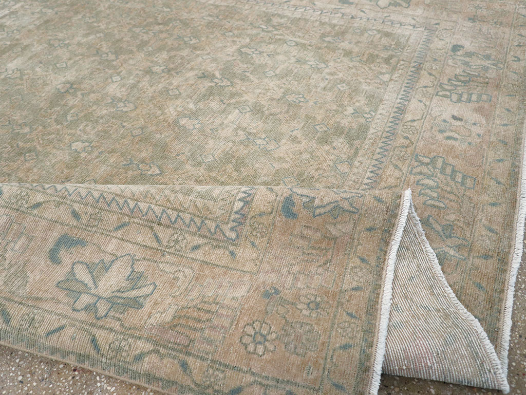 Antique Persian Malayer Small Room Size Carpet, No.31672 - Gss