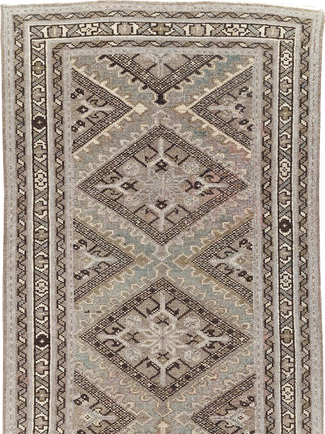 Vintage Persian Malayer Runner, No.31673 - Gss