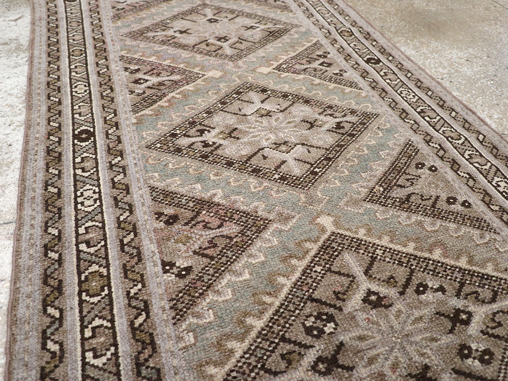 Vintage Persian Malayer Runner, No.31673 - Gss