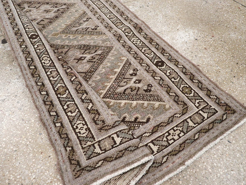 Vintage Persian Malayer Runner, No.31673 - Gss