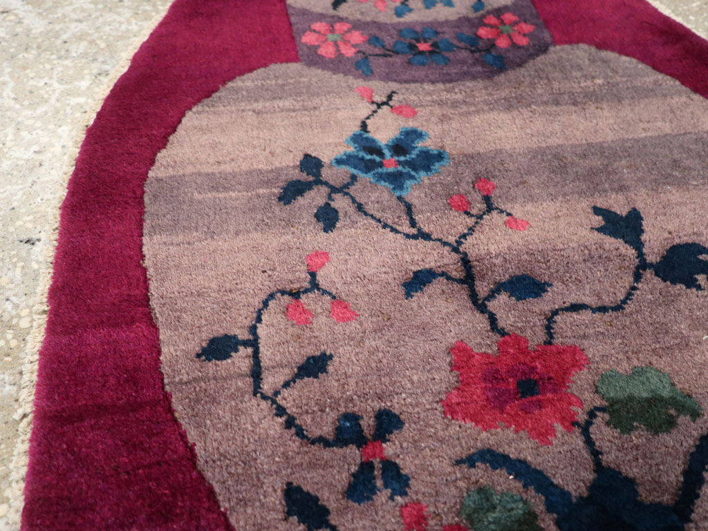 Vintage Chinese Deco Rug, No.31679 - Gss