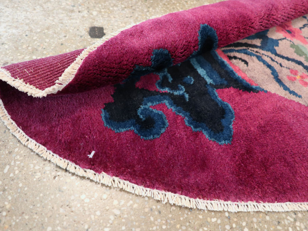 Vintage Chinese Deco Rug, No.31679 - Gss