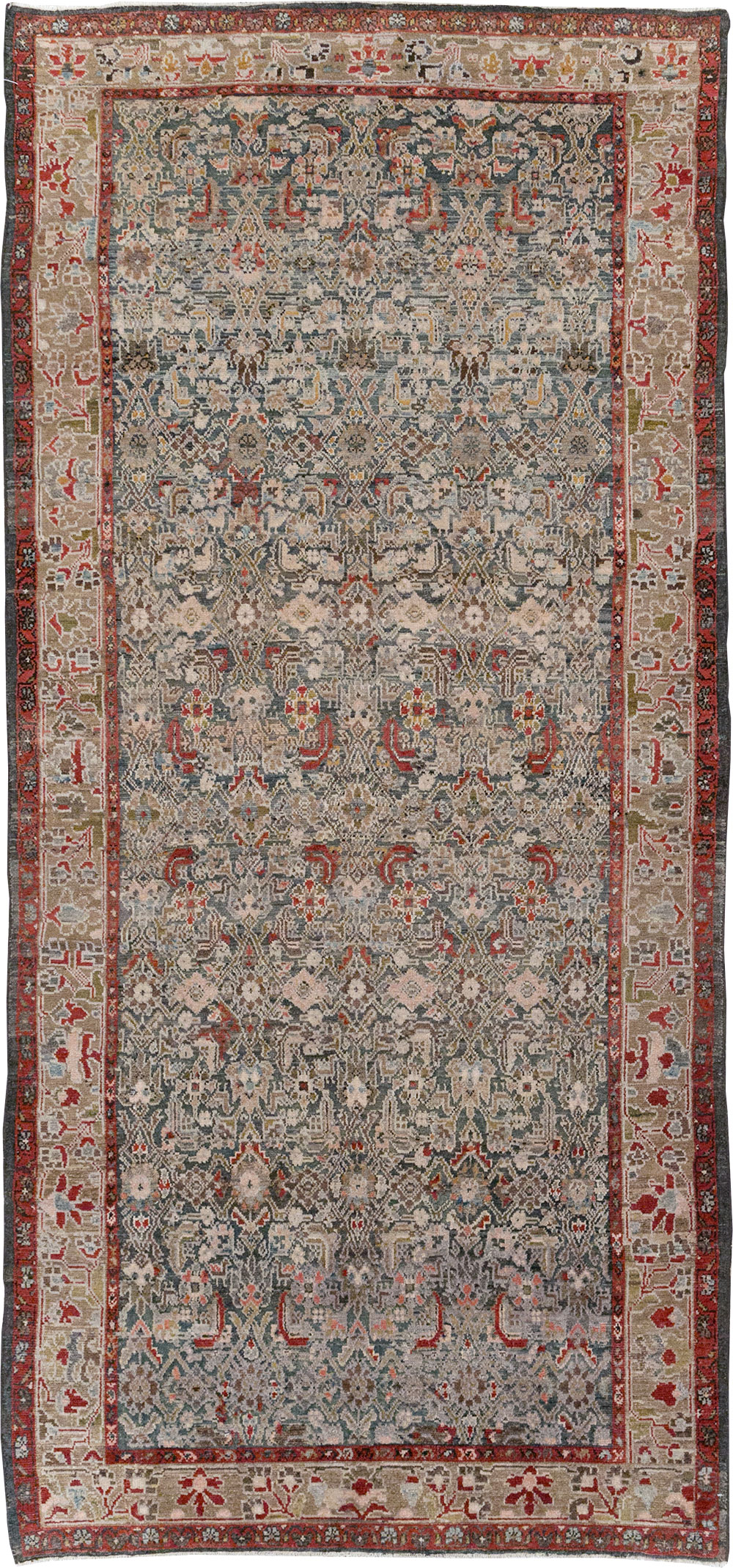 Antique Persian Malayer Gallery Rug, No.31680 - Gss