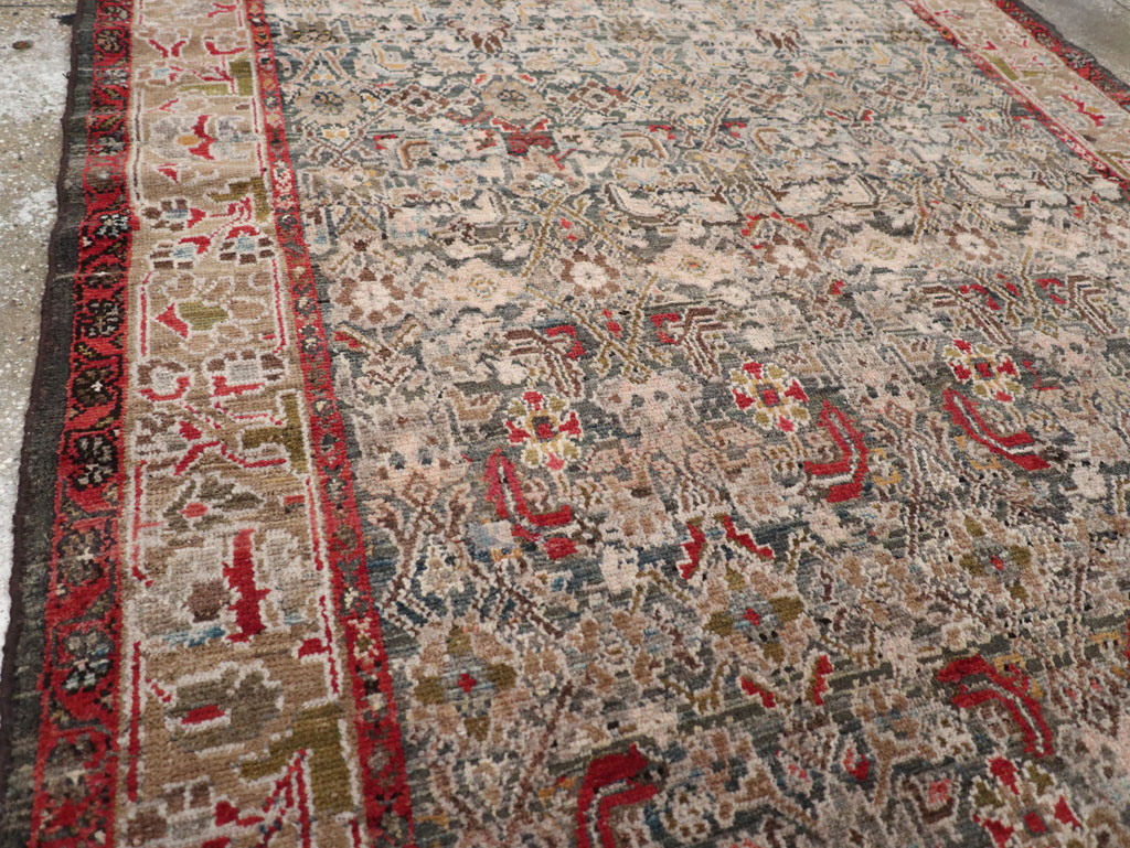 Antique Persian Malayer Gallery Rug, No.31680 - Gss